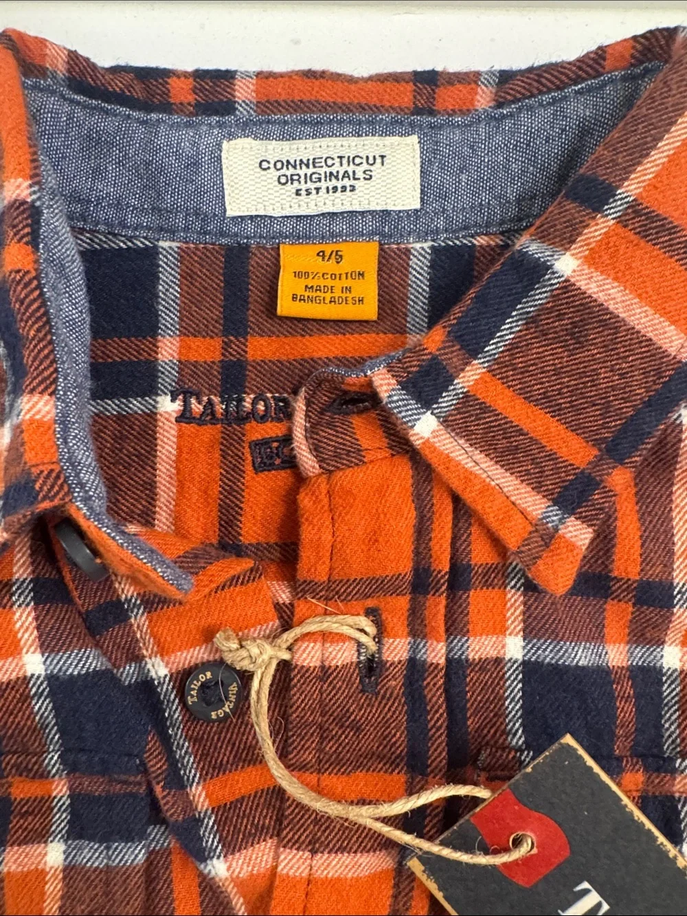 Tailor Vintage Flannel Shirt